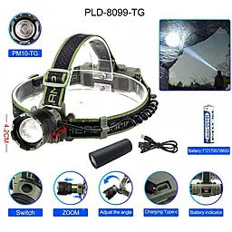 Фонарик Bailong 8099 PM10-TG - миниатюра 5 Фонарик Bailong 8099 PM10-TG - миниатюра 5