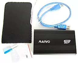 Карман для HDD Maiwo K2501A-U3S Black - миниатюра 3