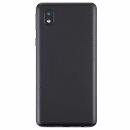 Задняя крышка корпуса Samsung Galaxy A01 Core (2020) A013 со стеклом камеры Original  Black