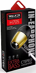 Наушники Walker H705 Gold - миниатюра 2 Наушники Walker H705 Gold - миниатюра 2