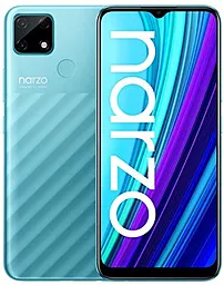 Смартфон Realme Narzo 30A 4/64GB Laser Blue - фото Смартфон Realme Narzo 30A 4/64GB Laser Blue