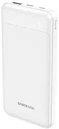 Повербанк Borofone BJ19 Incredible PD20W+QC3.0 10000mAh White
