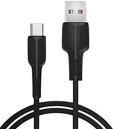 Кабель Ridea RC-M121 Prima USB-A - Type-C 15w 3a 1м cable Black - фото Кабель Ridea RC-M121 Prima USB-A - Type-C 15w 3a 1м cable Black