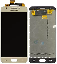 Дисплей Samsung Galaxy J7 Prime G610 з тачскріном, (TFT), Gold