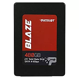 Накопичувач SSD Patriot Blaze 480 GB (PB480GS25SSDR) - фото Накопичувач SSD Patriot Blaze 480 GB (PB480GS25SSDR)