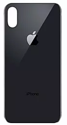 Задняя крышка корпуса Apple iPhone X (small hole) Space Gray