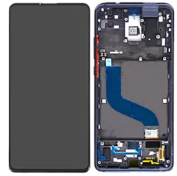 Дисплей Xiaomi Mi 9T, Mi 9T Pro, Redmi K20, Redmi K20 Pro с тачскрином и рамкой, (OLED), Black