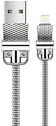 Кабель Joyroom JESS USB-A - Lightning 12w 2.4a 1.2м cable Silver (S-M336) - фото Кабель Joyroom JESS USB-A - Lightning 12w 2.4a 1.2м cable Silver (S-M336)