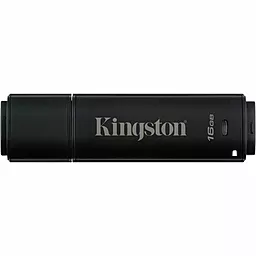 Флешка Kingston DT 4000 G2 16GB USB 3.0 (DT4000G2/16GB) Metal Black Security