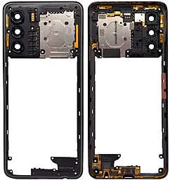 Рамка корпусу Infinix Zero 5G 2023 зі склом камери Submarine Black - фото Рамка корпусу Infinix Zero 5G 2023 зі склом камери Submarine Black