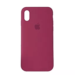 Чехол Silicone Case Full для Apple iPhone XS Max Camelia