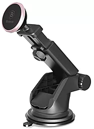 Держатель магнитный Baseus PREMIUM Solid Series Telescopic Magnetic Rose Gold - фото Держатель магнитный Baseus PREMIUM Solid Series Telescopic Magnetic Rose Gold