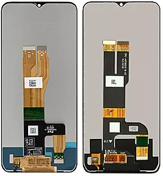 Дисплей Realme C30s (желтый шлейф) с тачскрином, Black - миниатюра 2