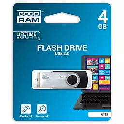 Флешка GooDRam 4GB Twister USB 2.0 (UTS2-0040K0R11) - миниатюра 3