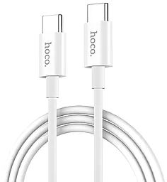 Кабель Hoco X23 Skilled USB Type-C - Type-C 15w 3a 1м cable White - мініатюра 3 Кабель Hoco X23 Skilled USB Type-C - Type-C 15w 3a 1м cable White - мініатюра 3