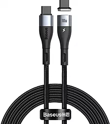 Кабель Baseus Zinc Magnetic USB Type-C - Type-C 100w 5a 1.5м PD cable Black (CATXC-Q01) - фото Кабель Baseus Zinc Magnetic USB Type-C - Type-C 100w 5a 1.5м PD cable Black (CATXC-Q01)