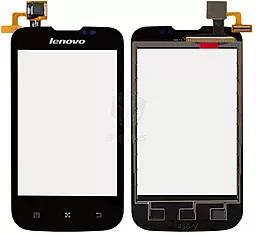 Сенсор (тачскрин) Lenovo A60+ (original) Black - фото Сенсор (тачскрин) Lenovo A60+ (original) Black