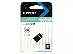 Флешка Pretec Elite 8Gb E2T08G-1BK Black - миниатюра 2