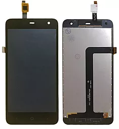 Дисплей ZTE Blade L4 Pro с тачскрином, Black - фото Дисплей ZTE Blade L4 Pro с тачскрином, Black