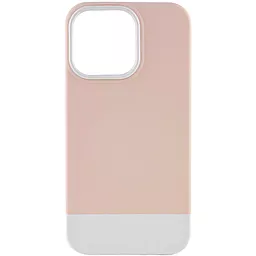 Чохол Epik TPU+PC Bichromatic для Apple iPhone 13 Pro Max (6.7") Grey-beige / White