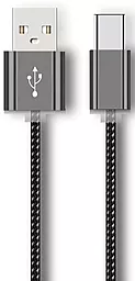 Кабель USB Long Connector USB Type-C Cable Silver