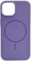 Чехол Silicone Case Full Fine Ring MagSafe для Apple iPhone 11 Elegant Purple - фото Чехол Silicone Case Full Fine Ring MagSafe для Apple iPhone 11 Elegant Purple