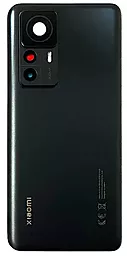 Задняя крышка корпуса Xiaomi 12T Pro со стеклом камеры Original Black