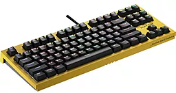 Клавіатура HATOR Skyfall TKL PRO Yellow (HTK-657) - мініатюра 2