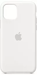 Чехол Apple Silicone Case 1:1 iPhone 11 White