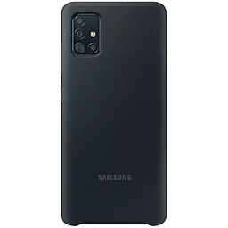 Чехол Samsung Silicone Cover A515 Galaxy A51  Black (EF-PA515TBEGRU)