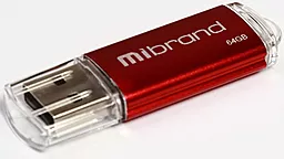 Флешка Mibrand Cougar 64GB USB 2.0 (MI2.0/CU64P1R) Red - фото Флешка Mibrand Cougar 64GB USB 2.0 (MI2.0/CU64P1R) Red