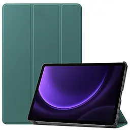 Чехол для планшета BeCover Smart Case для Samsung Galaxy Tab S10 FE (SM-X520, SM-X526) 10.9" Dark Green (713275) - фото Чехол для планшета BeCover Smart Case для Samsung Galaxy Tab S10 FE (SM-X520, SM-X526) 10.9" Dark Green (713275)
