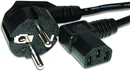Мережевий кабель Merlion PC-186A CEE7/7 C13 CCA12 1.2M 0.75mm Black - мініатюра 2