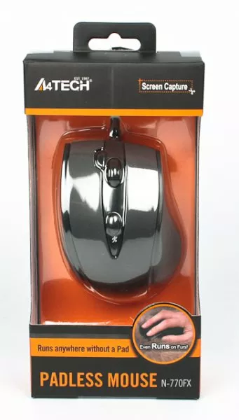 Компьютерная мышка A4Tech N-770FX-1 (Black) - фото 4