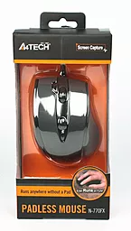 Компьютерная мышка A4Tech N-770FX-1 (Black) - миниатюра 4 Компьютерная мышка A4Tech N-770FX-1 (Black) - миниатюра 4