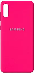 Чохол Epik Silicone Cover Full Protective (AA) Samsung A022 Galaxy A02 Barbie Pink