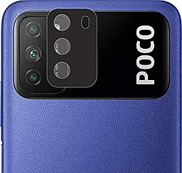 Защитное стекло BeCover для камеры Xiaomi Poco X3 / Poco X3 Pro  (706630)