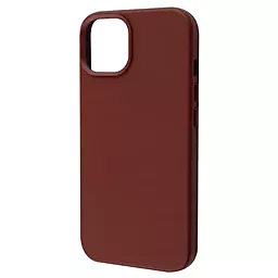 Чехол Wave Premium Leather Edition Case with MagSafe для Apple iPhone 14 Umber