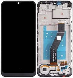 Дисплей Motorola Moto E6s (XT2053, XT2053-2, XT2053-3) з тачскріном і рамкою, Black