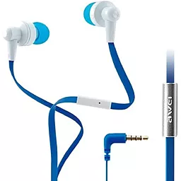 Наушники Awei ES-700M Blue - фото Наушники Awei ES-700M Blue