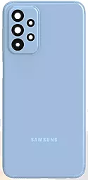 Задняя крышка корпуса Samsung Galaxy A23 A235 со стеклом камеры Original Blue - фото Задняя крышка корпуса Samsung Galaxy A23 A235 со стеклом камеры Original Blue