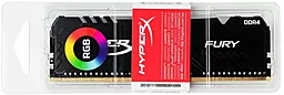 Оперативная память HyperX 8GB DDR4 3000MHz Fury RGB Black (HX430C15FB3A/8) - миниатюра 5