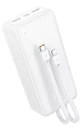Повербанк Hoco J118B Speed energy 30000 mAh White - фото Повербанк Hoco J118B Speed energy 30000 mAh White