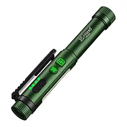 Ліхтарик акумуляторний Yemao YM-M45-XPG+COB white+red+green (1x14500/1xAA) - фото Ліхтарик акумуляторний Yemao YM-M45-XPG+COB white+red+green (1x14500/1xAA)