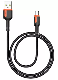 USB Кабель Powermax Alpha Type micro USB Cable Black (PWRMXAT2M)