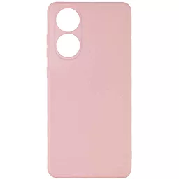 Чехол Silicone Case Candy Full Camera для Oppo A58 4G Pink Sand