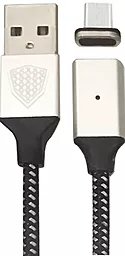 Кабель USB Inkax Magnetic micro USB Cable White (CK-50)