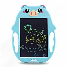Графический планшет Kids SM Pad 9" Color Piggy Blue - фото Графический планшет Kids SM Pad 9" Color Piggy Blue