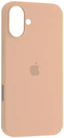 Чехол Silicone Case Full для Apple iPhone 16 Pink Sand - фото 1