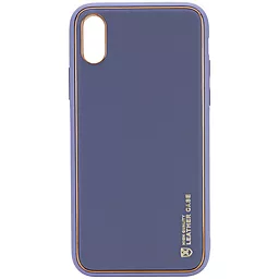 Чохол Epik Кожаный чехол Xshield Apple iPhone XR  Lavender Gray